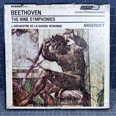 BEETHOVEN - the 9 Symphonies in 8 Records