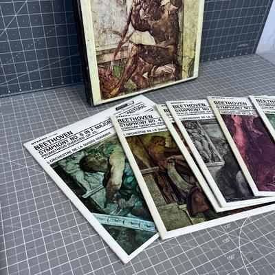 BEETHOVEN - the 9 Symphonies in 8 Records