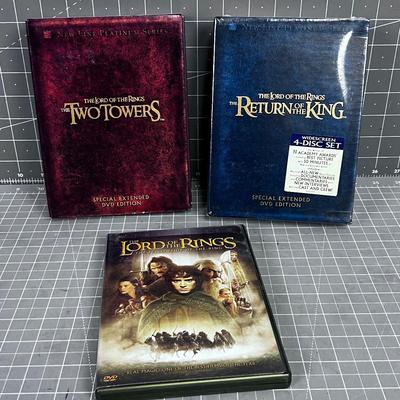 LORD OF THE RINGS - DVD 