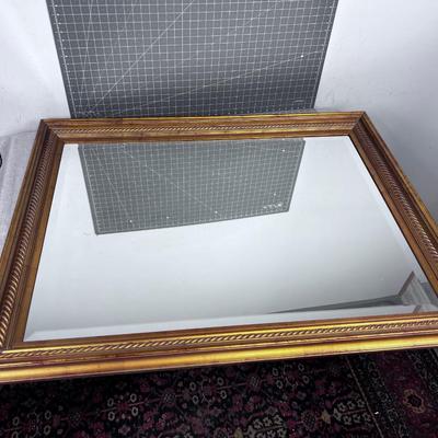 Large Mirror, with Rope Style Edge