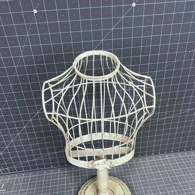 Decorative Dress Form for the Dresser. 