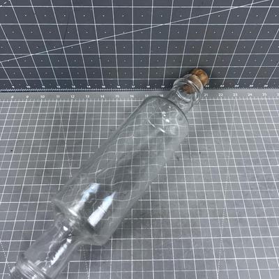 Glass Rolling Pin with CORK