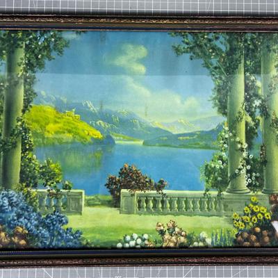 R. Atkinson Fox, Vintage Print Framed