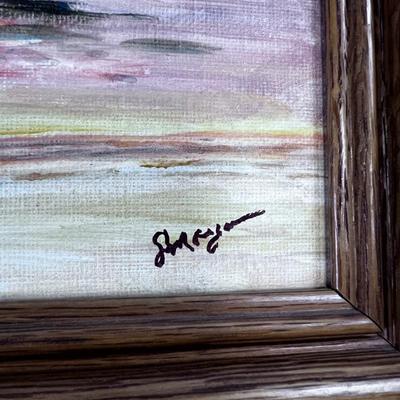 Original Painting Signe Acrylic Painting 