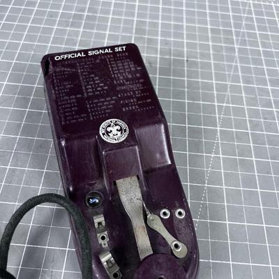 Boys Scouts: Official Morris Code Signal Set 