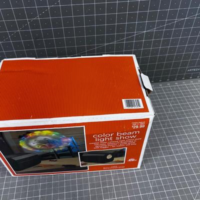 Color Beam Light Show LIKE NEW in the Box