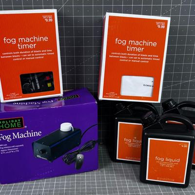 FOG SITUATION: 3 Jugs of Juice, 2 Timers and 1 Fog Machine