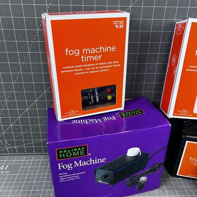 FOG SITUATION: 3 Jugs of Juice, 2 Timers and 1 Fog Machine