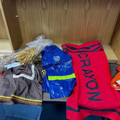 Cultural Themed COSTUME SET: Hawaiian, Cheer Leader, Native Am, Crayon