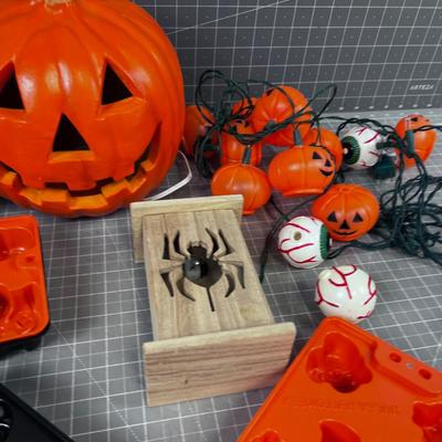 Halloween Fall Light up things and Jello Molds 