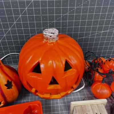 Halloween Fall Light up things and Jello Molds 