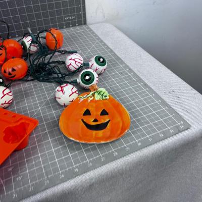 Halloween Fall Light up things and Jello Molds 