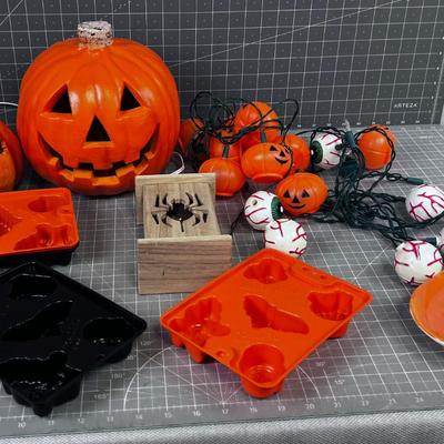 Halloween Fall Light up things and Jello Molds 