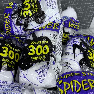 10 Packages of Spider Web