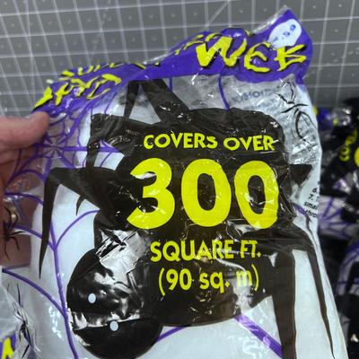 10 Packages of Spider Web