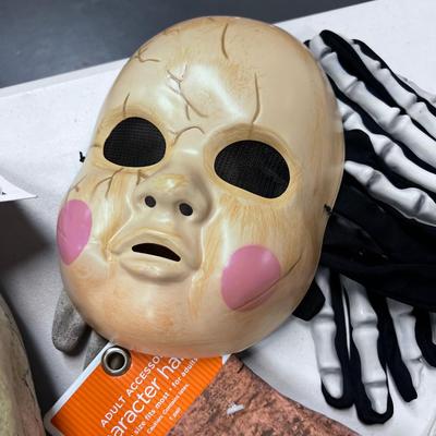 Masks and Gloves for the Halloween Event