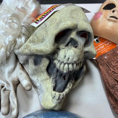 Masks and Gloves for the Halloween Event