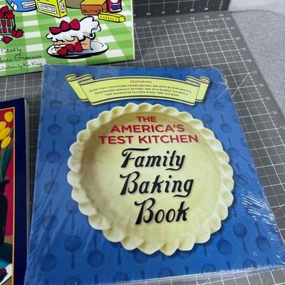 5 Cook Books Mostly NEW 