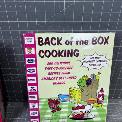 5 Cook Books Mostly NEW 