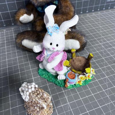 EASTER Stuff: Resin, Cards, Bunny Plushies ETC.