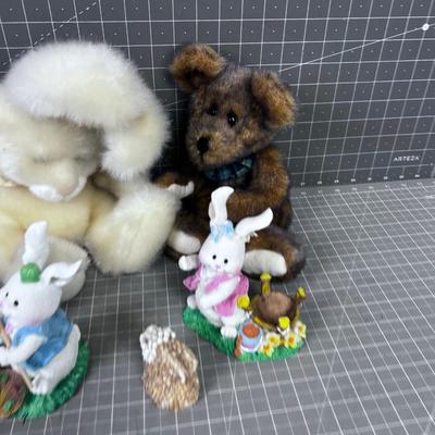 EASTER Stuff: Resin, Cards, Bunny Plushies ETC.