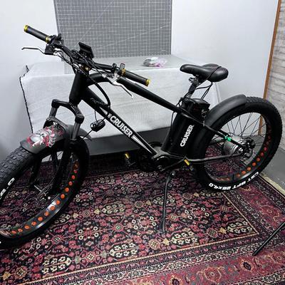 Electric Bike With Charger 