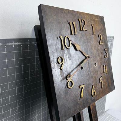 Arts & Crafts Clock NICE!!! 