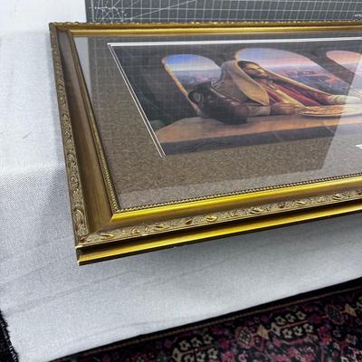 Titled: In Remembrance of Me, by Greg Olsen 1407/2500 Jesus in Contemplation