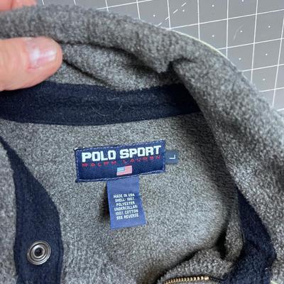 Ralph Lauren Polo Sport Grey Fleece 
