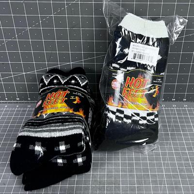 Men's Thermo Socks HOT FEET NEW