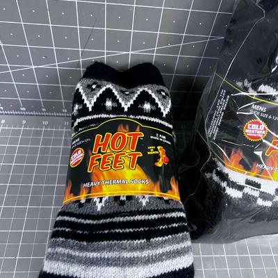 Men's Thermo Socks HOT FEET NEW