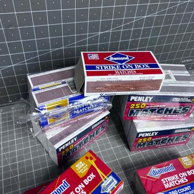 MATCHES! Lots of matches