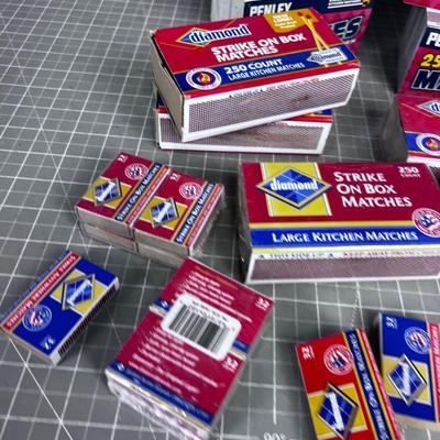 MATCHES! Lots of matches
