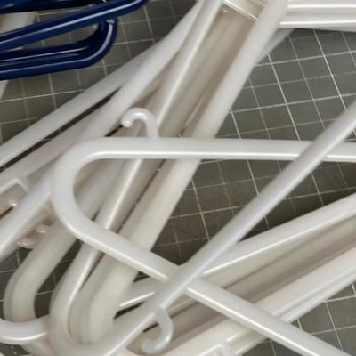 70 NEW Plastic Child Size Hangers 
