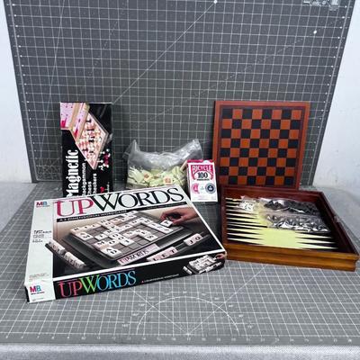 Word Games and Chess Sets