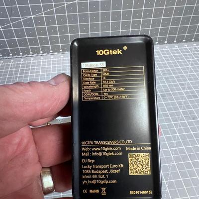 10 G Tech Transceivers 