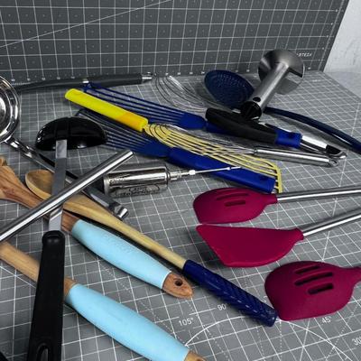 Utensils For Cooking, Spoons and Ladle's