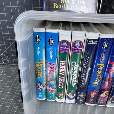 Mostly Disney VHS Movies with a few Black Diamonds