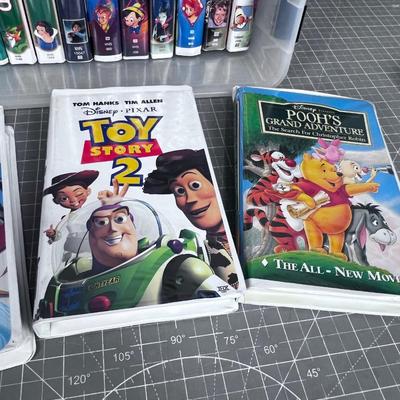 Mostly Disney VHS Movies with a few Black Diamonds