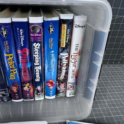Mostly Disney VHS Movies with a few Black Diamonds