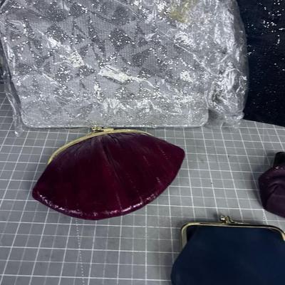 5 Vintage Purse, Wallets and Coin Purses