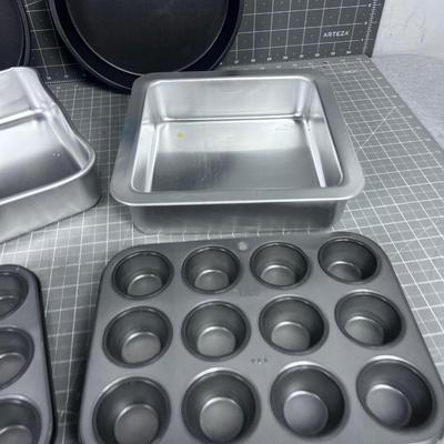 Baking Pans and muffin tins