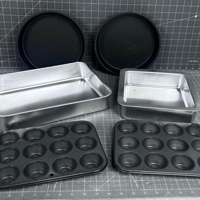 Baking Pans and muffin tins