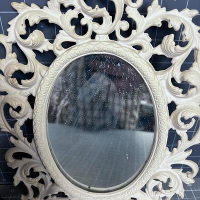 Iron Mirror, Ceramic Pineapple Votive etc.