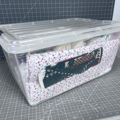 Tub Number 1 of Fabric 