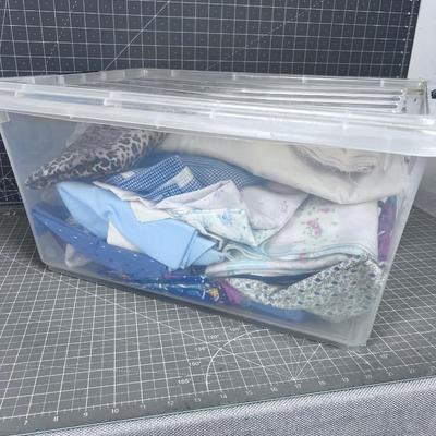 Tub Number 1 of Fabric 