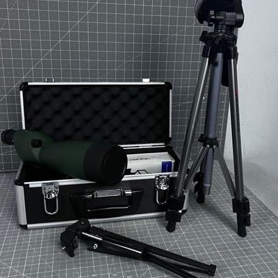 Like New TASCO Spotting Scope with Extra Tripod 