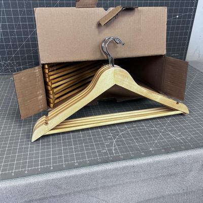(15) Brand NEW Wooden Hangers
