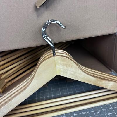 (15) Brand NEW Wooden Hangers