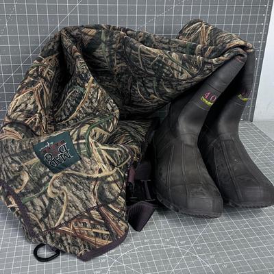 USED 400 Gram Neoprene Waders 